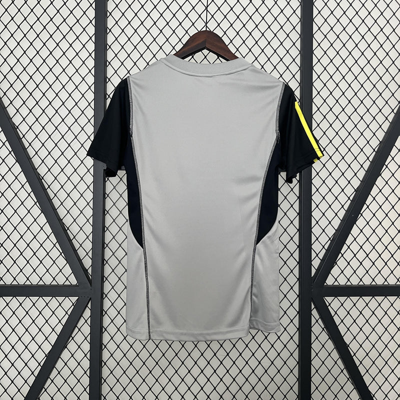 Camisa Flamengo 2024/25 Treino Cinza - Feminina