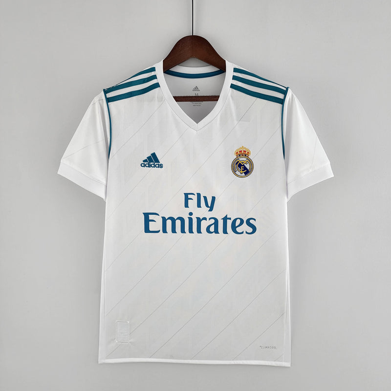 Camisa Retrô Real Madrid 2017/2018 I Home - Adidas