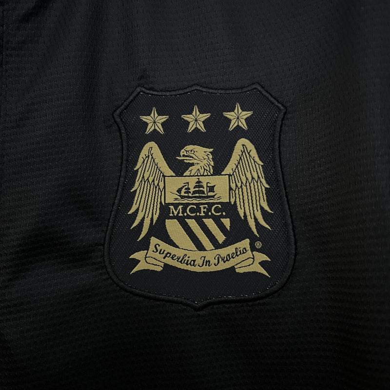 Camisa Retrô Manchester City 2013/2014 II Away - Preta - Nike