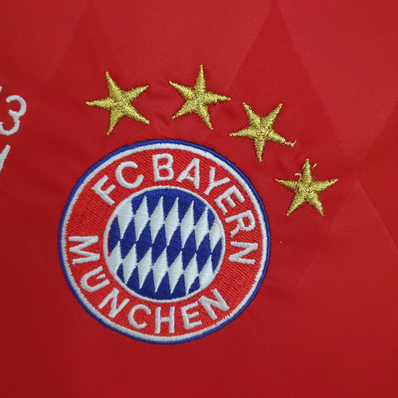 Camisa Retrô Bayern de Munique 2013/14 Final Champions League - Vermelha I Home