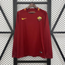 Camisa Retrô Roma 2017/2018 Home - Manga Longa