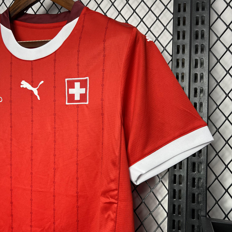 Camisa Suíça 2024/25 I Home - Torcedor