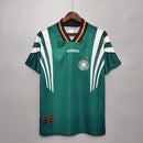Camisa Retrô Alemanha 1996 II Away - Verde - Adidas