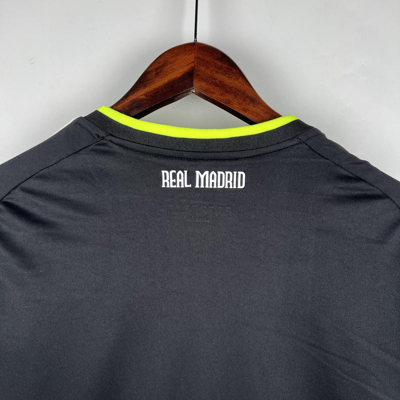Camisa Retrô Real Madrid 2010/2011 II Away - Preta - Adidas