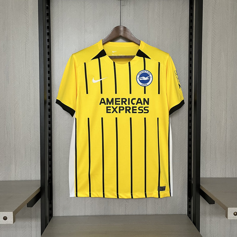 Camisa Brighton 2024/25 II Away - Torcedor - Amarela
