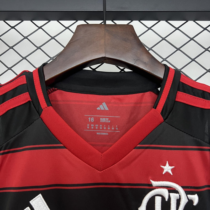 Conjunto Infantil - Flamengo 25/26 I Home Regata