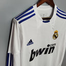 Camisa Retrô Real Madrid 2010/2011 I Home - Manga Longa Adidas