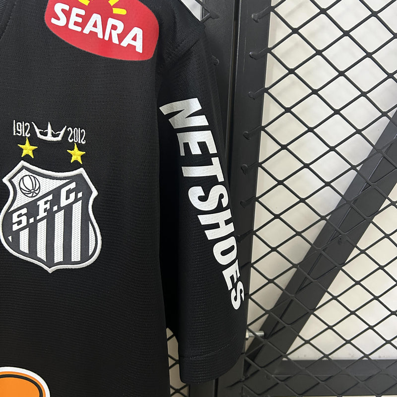 Camisa Retrô Santos 2011/2012 II Away - Preta - Nike