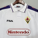 Camisa Retrô Fiorentina 1998 II Away - Branca - Fila