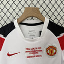 Conjunto Infantil Retrô - Manchester United 2010/11 II Away Champions League