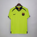 Camisa Retrô Barcelona 2005/2006 II Away - Verde - Nike
