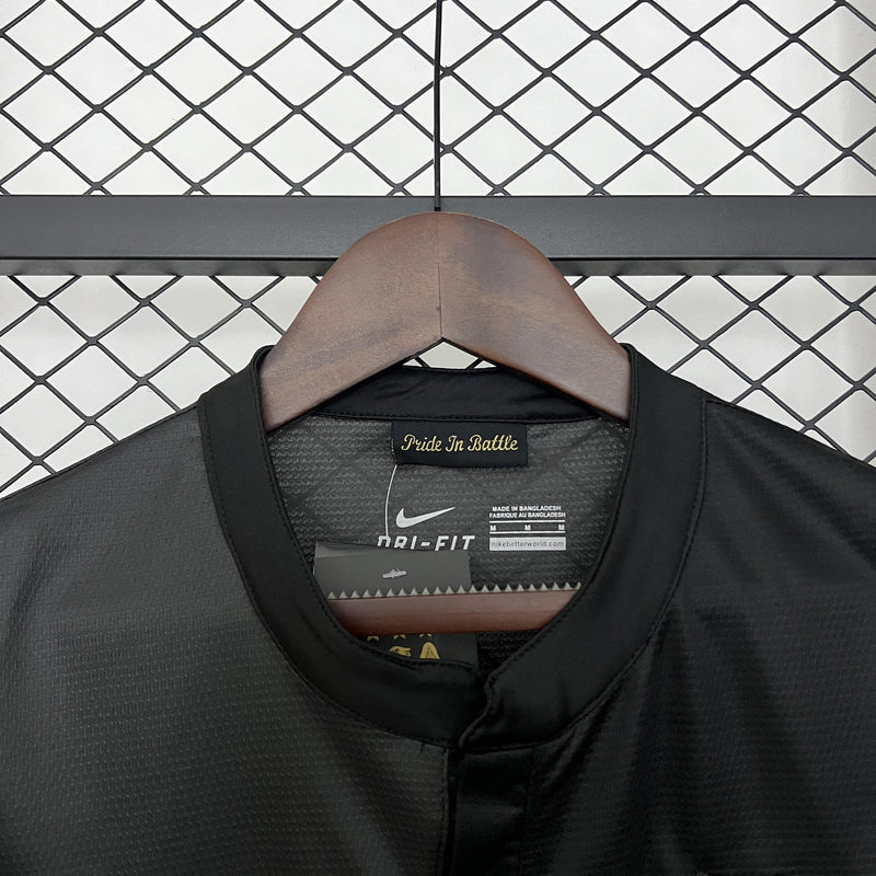 Camisa Retrô Manchester City 2013/2014 II Away - Preta - Nike