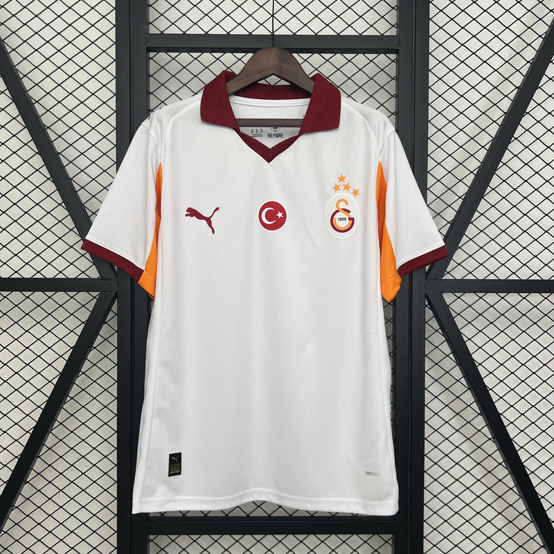 Camisa Galatasaray 2025/26 II Away - Torcedor - Branca