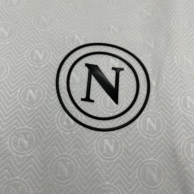 Camisa Napoli 2024/25 II Away - Torcedor - Branca