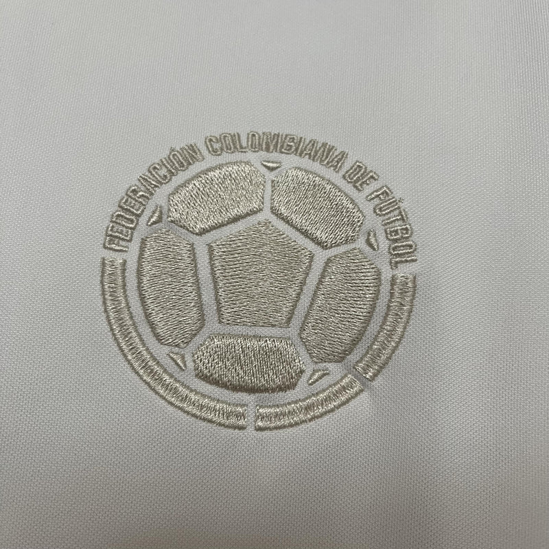 Camisa Colômbia 24/25 Edição Especial 100 Anos - Torcedor - Branca