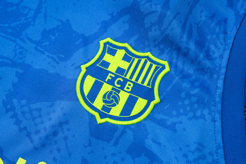 24/25 Conjunto Treino Barcelona Regata - Azul