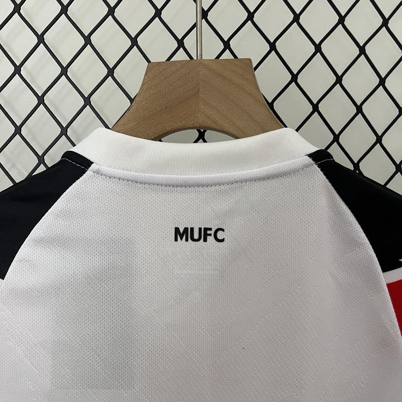 Conjunto Infantil Retrô - Manchester United 2010/11 II Away Champions League