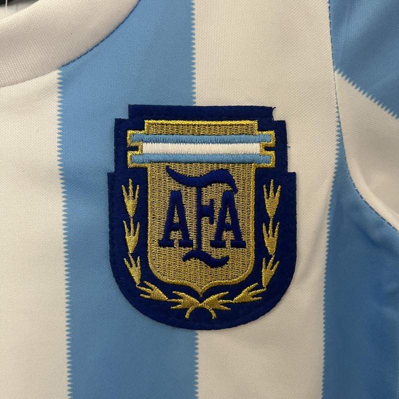 Conjunto Infantil Retrô - Argentina 1986 I Home