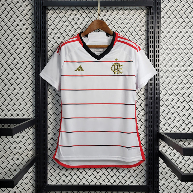 Camisa Flamengo 2023/24 II Away - Feminina - Branca