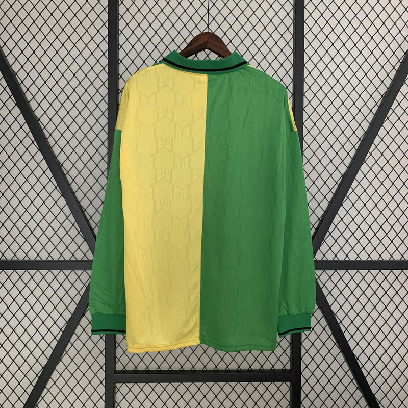 Camisa Retrô Manchester United 1992/1994 III Third - Canarinha - Manga Longa Umbro
