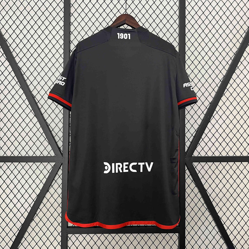 Camisa River Plate 2024/25 II Third - Torcedor - Preta