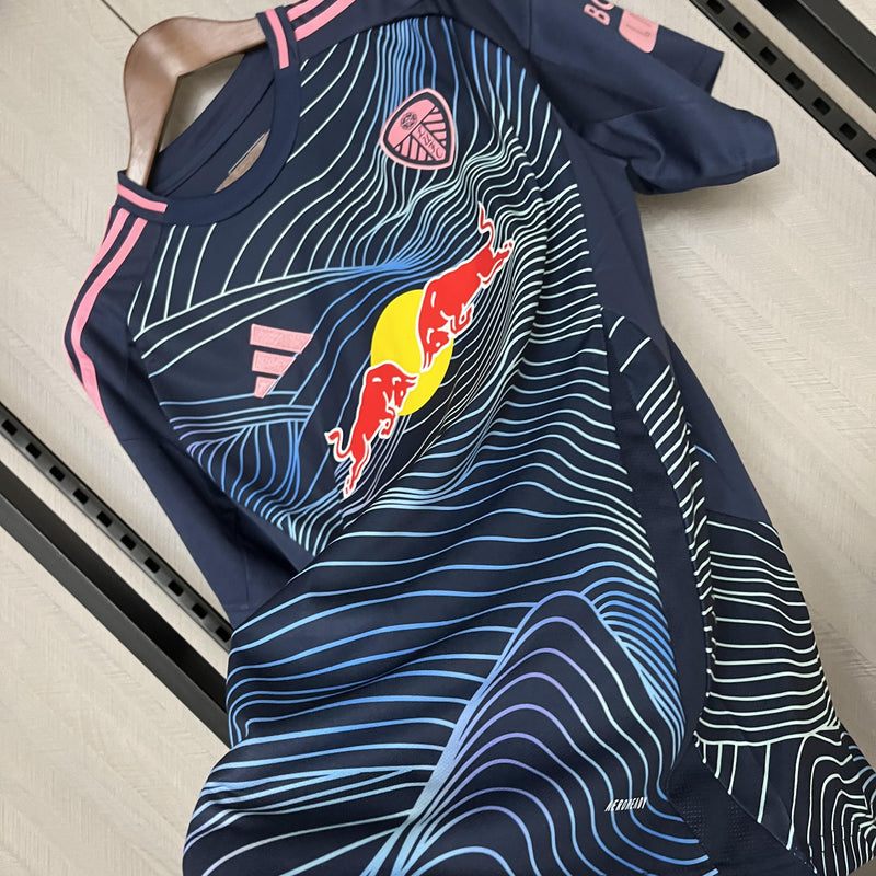 Camisa Leeds United 2024/25 III Third - Torcedor - Azul Escuro