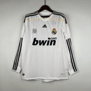 Camisa Retrô Real Madrid 2009/2010 I Home - Manga Longa Adidas