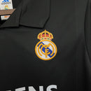 Camisa Retrô Real Madrid 2002/2003 II Away - Preta - Adidas