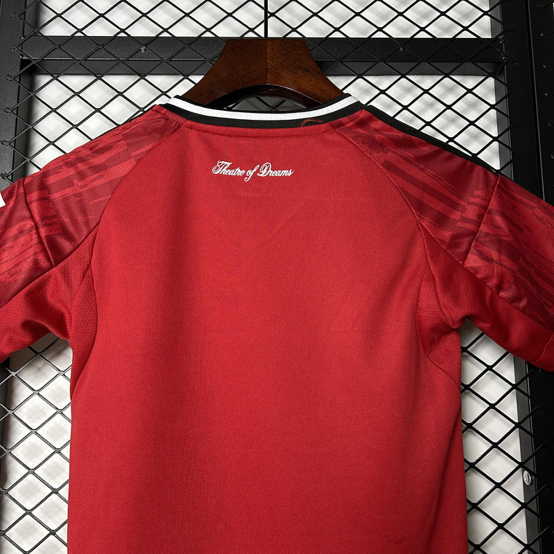 Conjunto Infantil - Manchester United 25/26 I Home