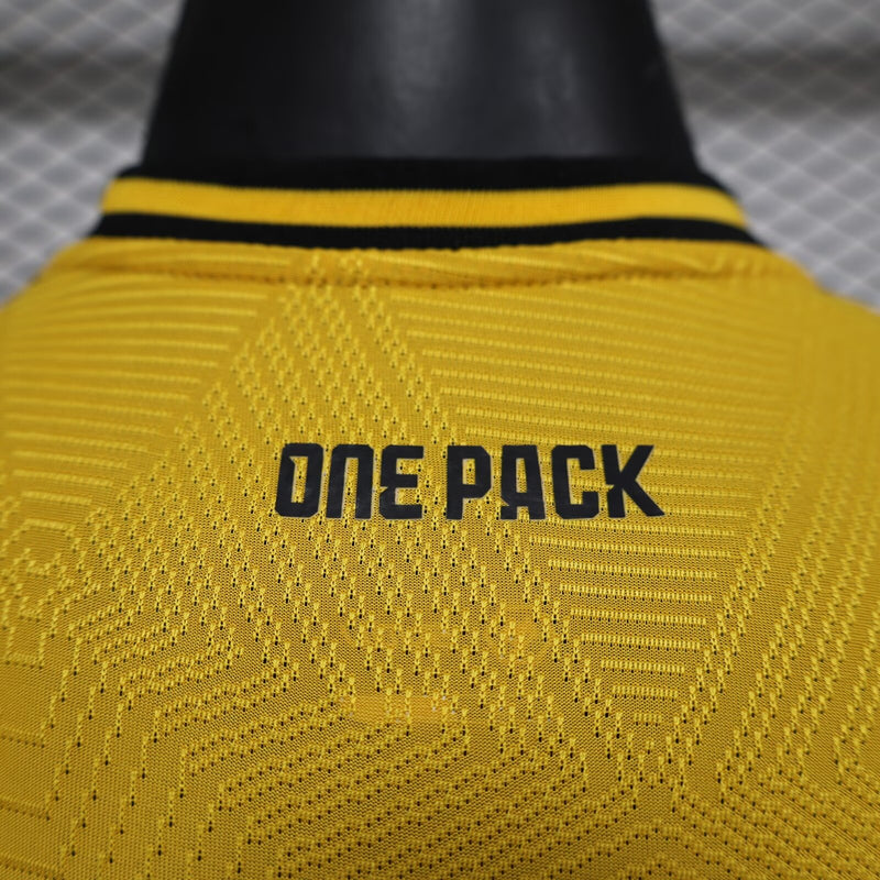 Camisa Wolves 2024/2025 I Home - Jogador - Amarela