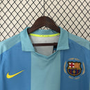 Camisa Retrô Barcelona 2007/2008 II Away - Azul - Nike