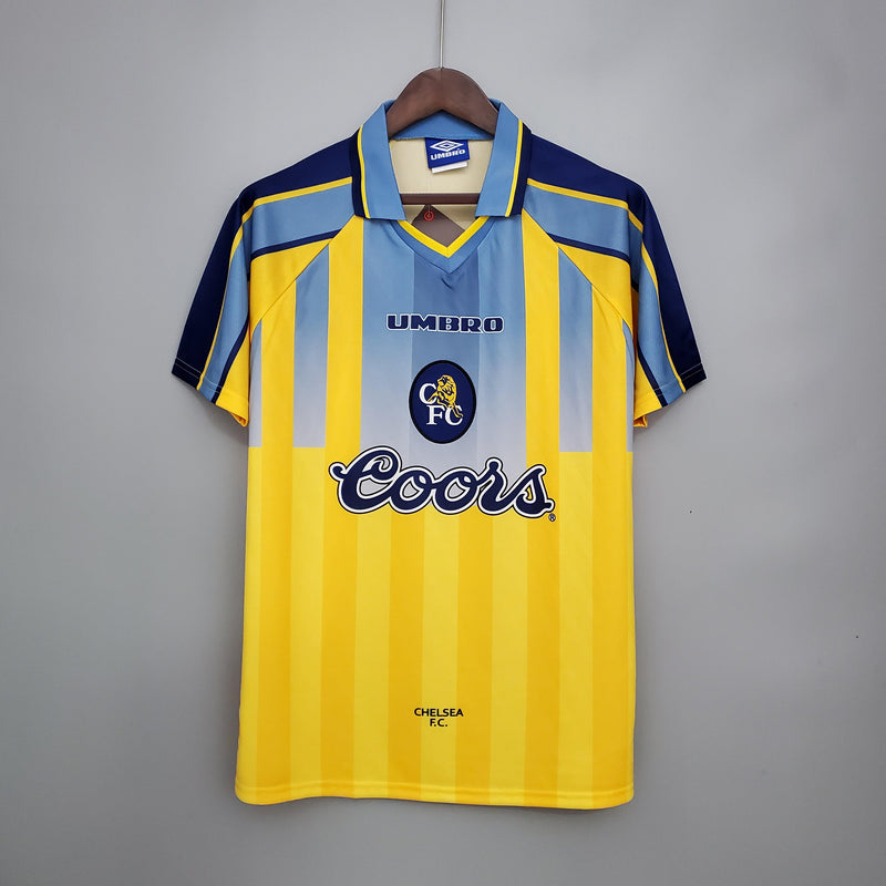 Camisa Retrô Chelsea 1995/1997 II Away - Amarela - Umbro