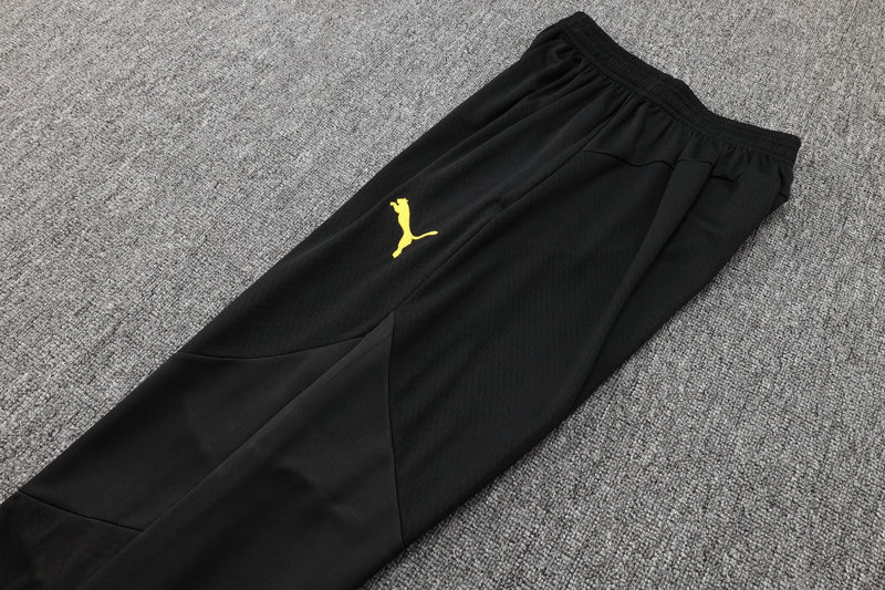 24/25 Conjunto Treino Borussia Dortmund - Frio Zíper Curto - Amarelo