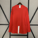 Camisa Retrô Manchester United 2007/2008 Final Champions League I Home - Manga Longa Nike
