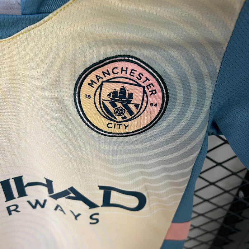 Conjunto Infantil - Manchester City 24/25 IV Fourth