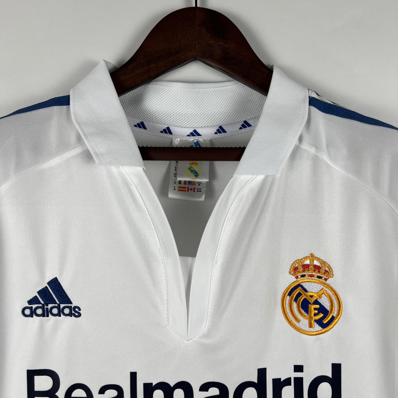 Camisa Retrô Real Madrid 2001/2002 I Home - Adidas