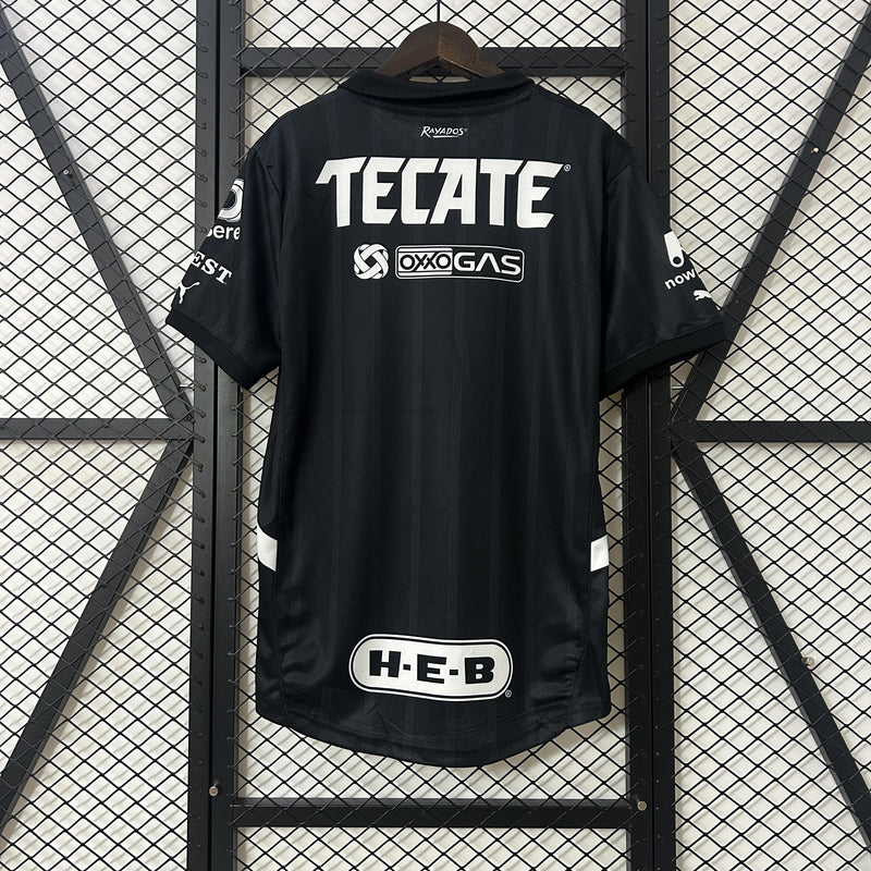 Camisa Monterrey 2024/25 III Third - Torcedor - Preta - Todos Patrocínios