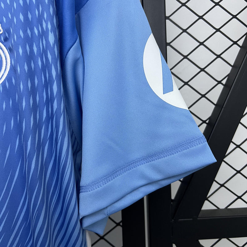 Camisa Real Madrid 25/26 Goleiro Azul - Torcedor