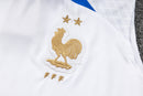 23/24 Conjunto Treino França - Regata - Branco