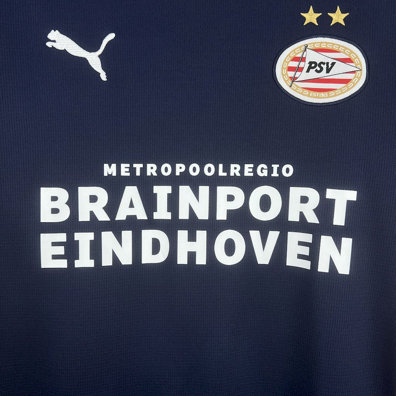Camisa PSV 2025/26 II Away - Torcedor - Azul Escuro