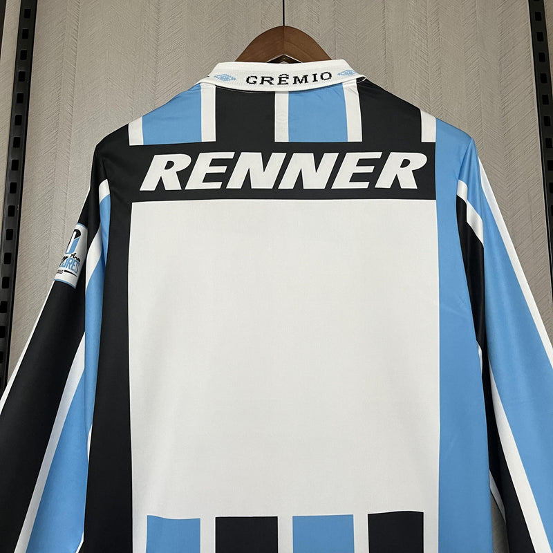 Camisa Retrô Grêmio Comemorativa Libertadores 1995 - Manga Longa