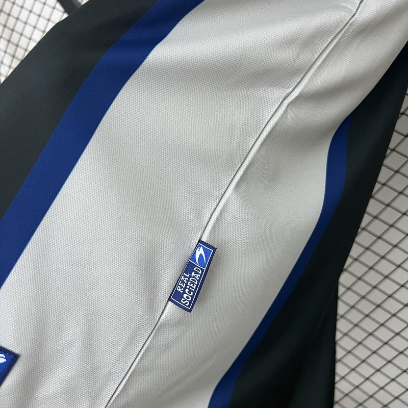 Camisa Retrô Real Sociedad 2000/2002 II Away - Verde