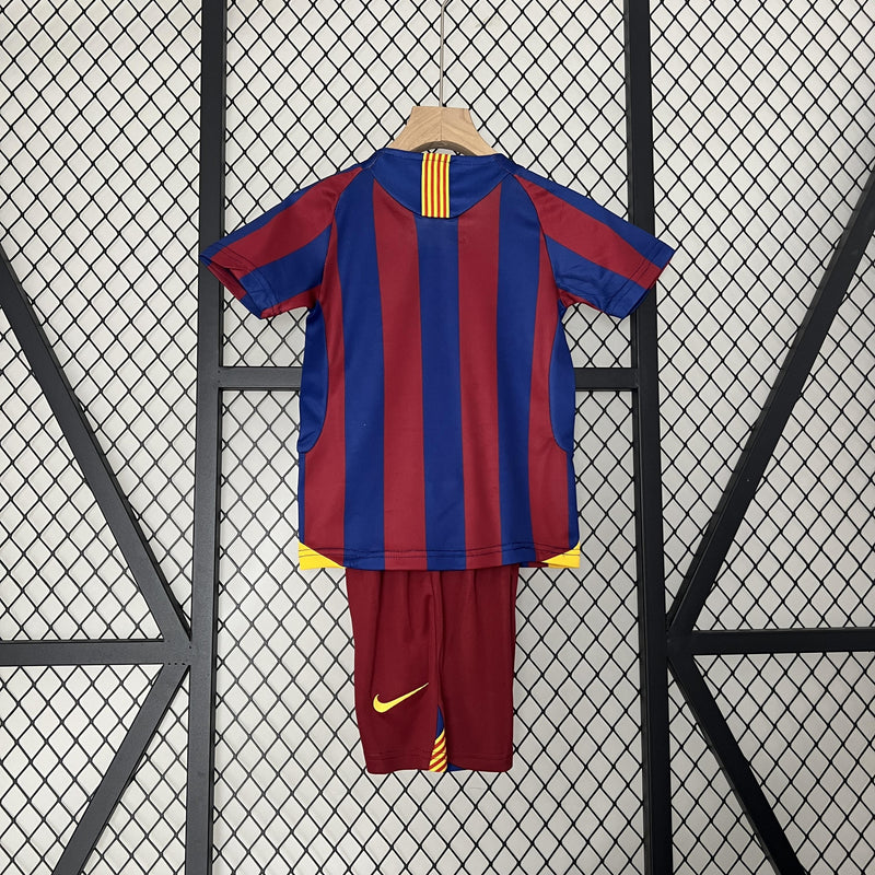 Conjunto Infantil Retrô - Barcelona 2005/06 I Home