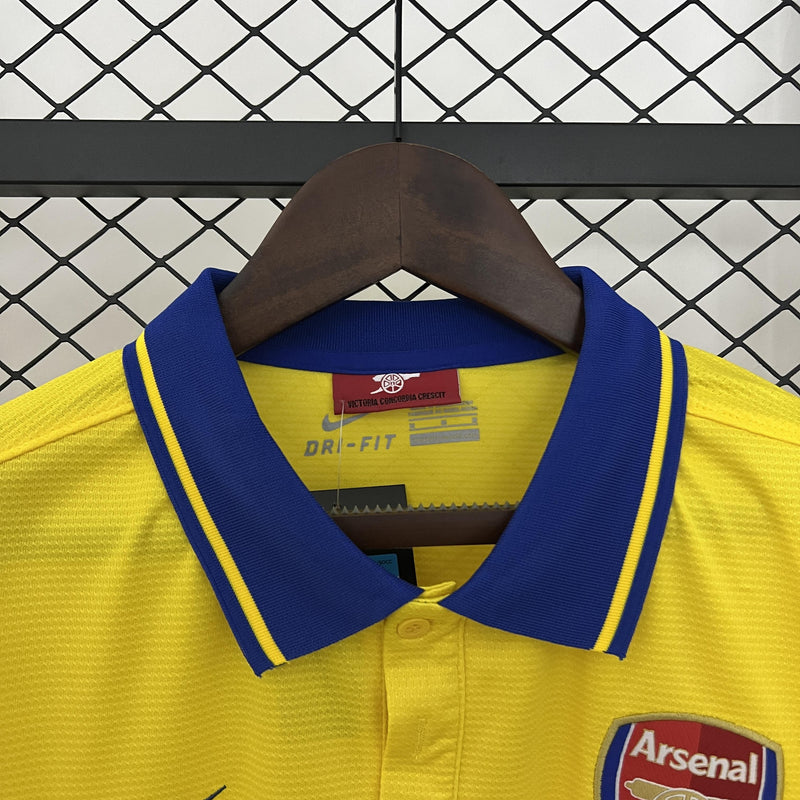 Camisa Retrô Arsenal 2013/2014 II Away - Amarela - Nike