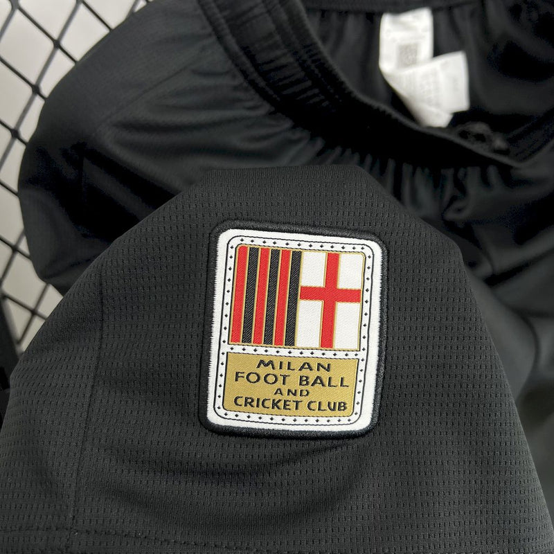 Short AC Milan 2024/25 Aniversário 125 Anos - Preto