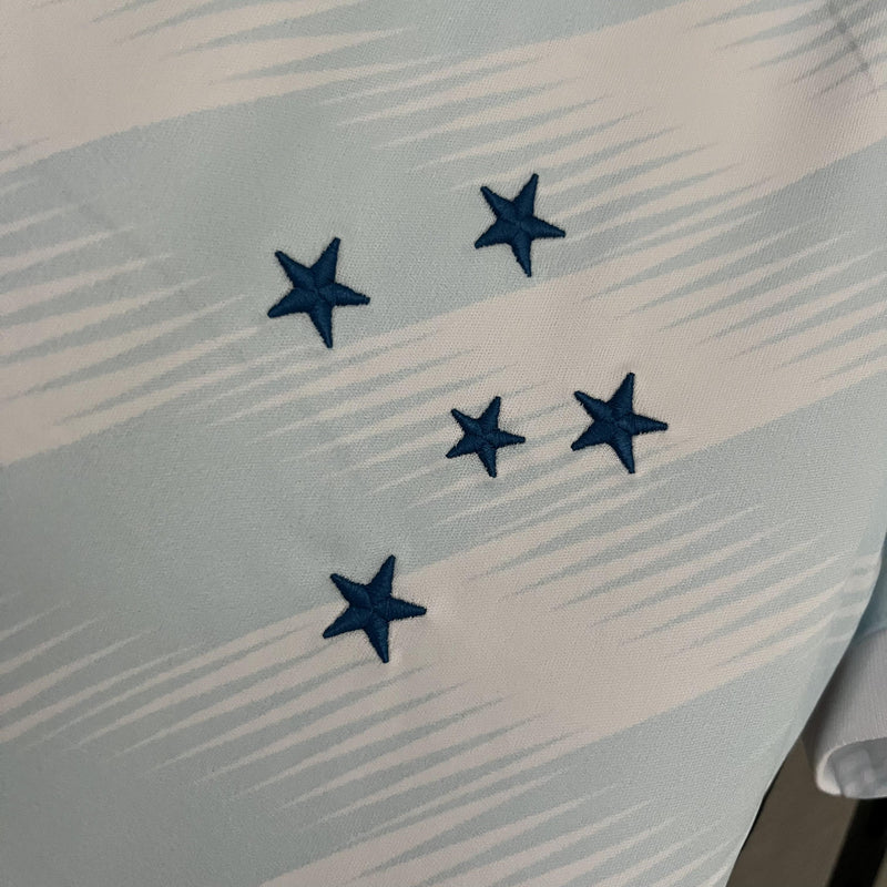 Camisa Cruzeiro 2023/24 II Away - Feminina - Branca