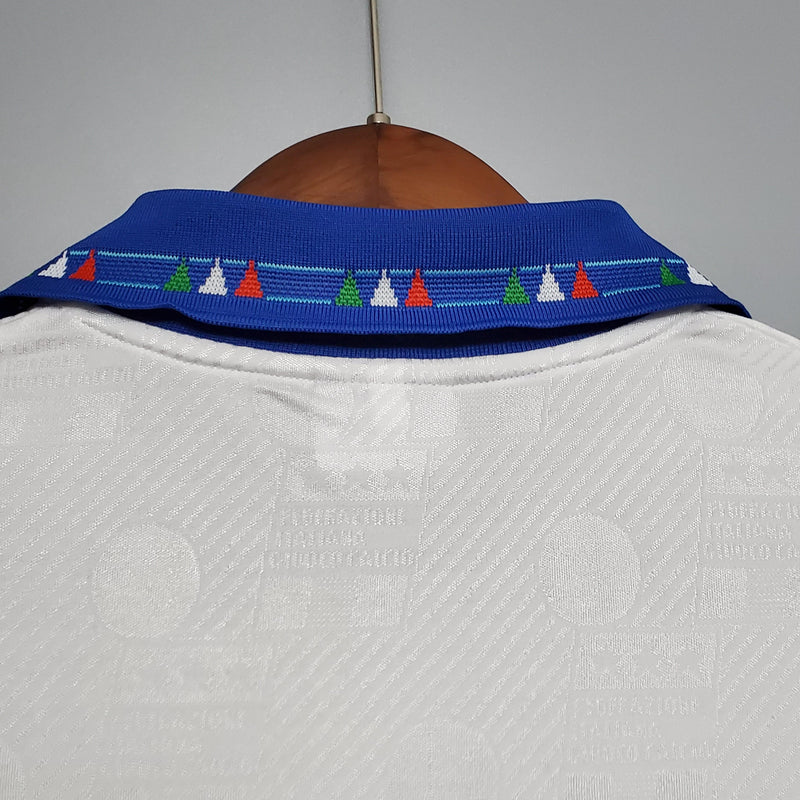 Camisa Retrô Itália 1994 II Away - Branca - Diadora