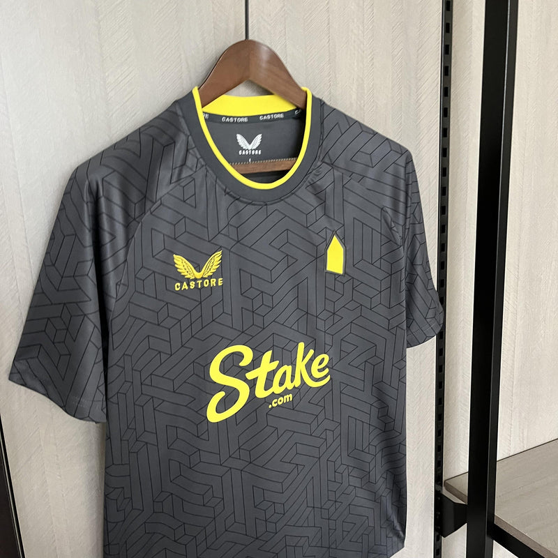 Camisa Everton 2024/25 II Away - Torcedor - Preta