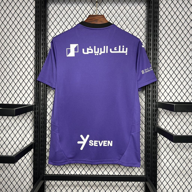 Camisa Al-Hilal 2024/25 III Third - Torcedor - Roxa