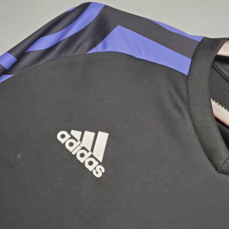 Camisa Retrô Real Madrid 2015/2016 III Third - Preta - Adidas